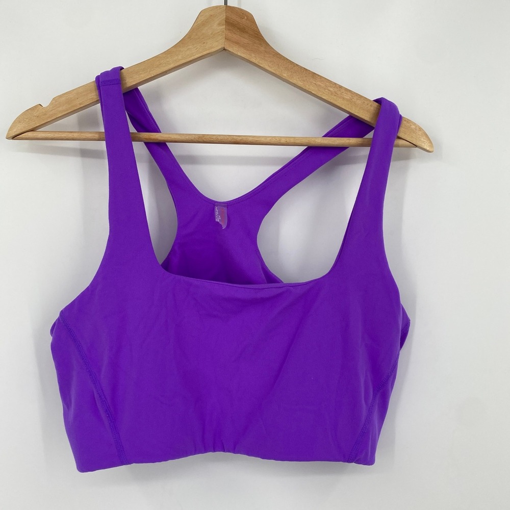 free people movement never better purple square sports bra